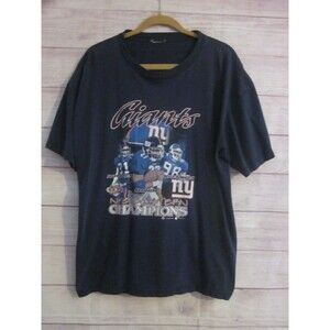 NY Giants NFL Eastern Champions Super Bowl XXXV 2009 Men's Large (No Size Tag)